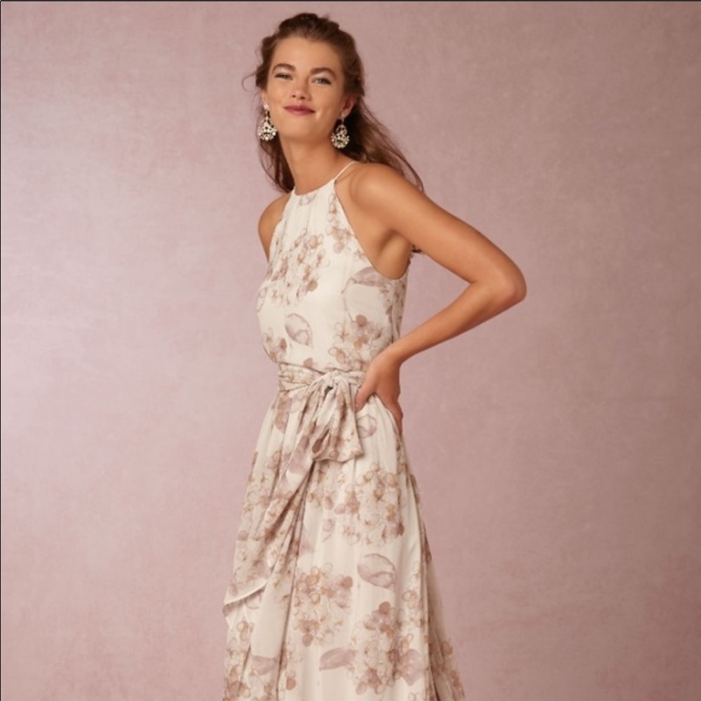 bhldn Donna Morgan Alana Dress, Above Knee, Size 6